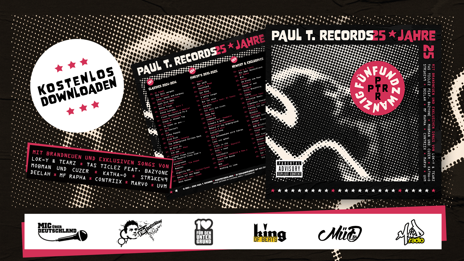 20 Jahre Paul T. Records - Der Sampler zum Jubil�um - Free Download!